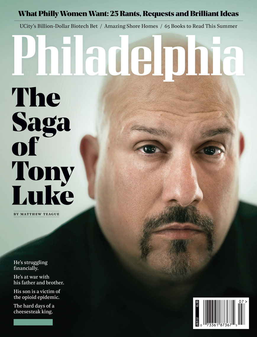 Tony Luke for Philadelphia Magazine
