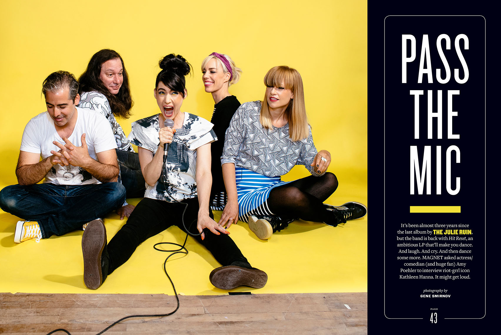 Magnet Magazine featuring The Julie Ruin