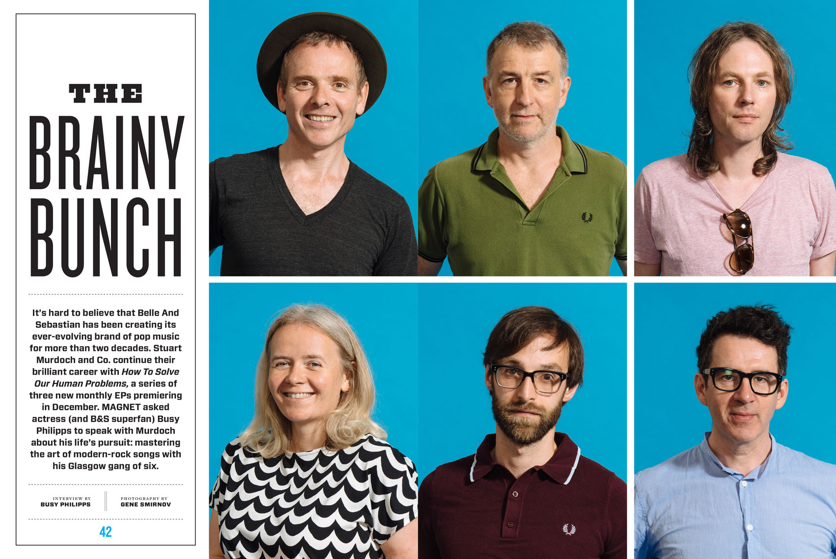 Belle & Sebastian for Magnet Magazine