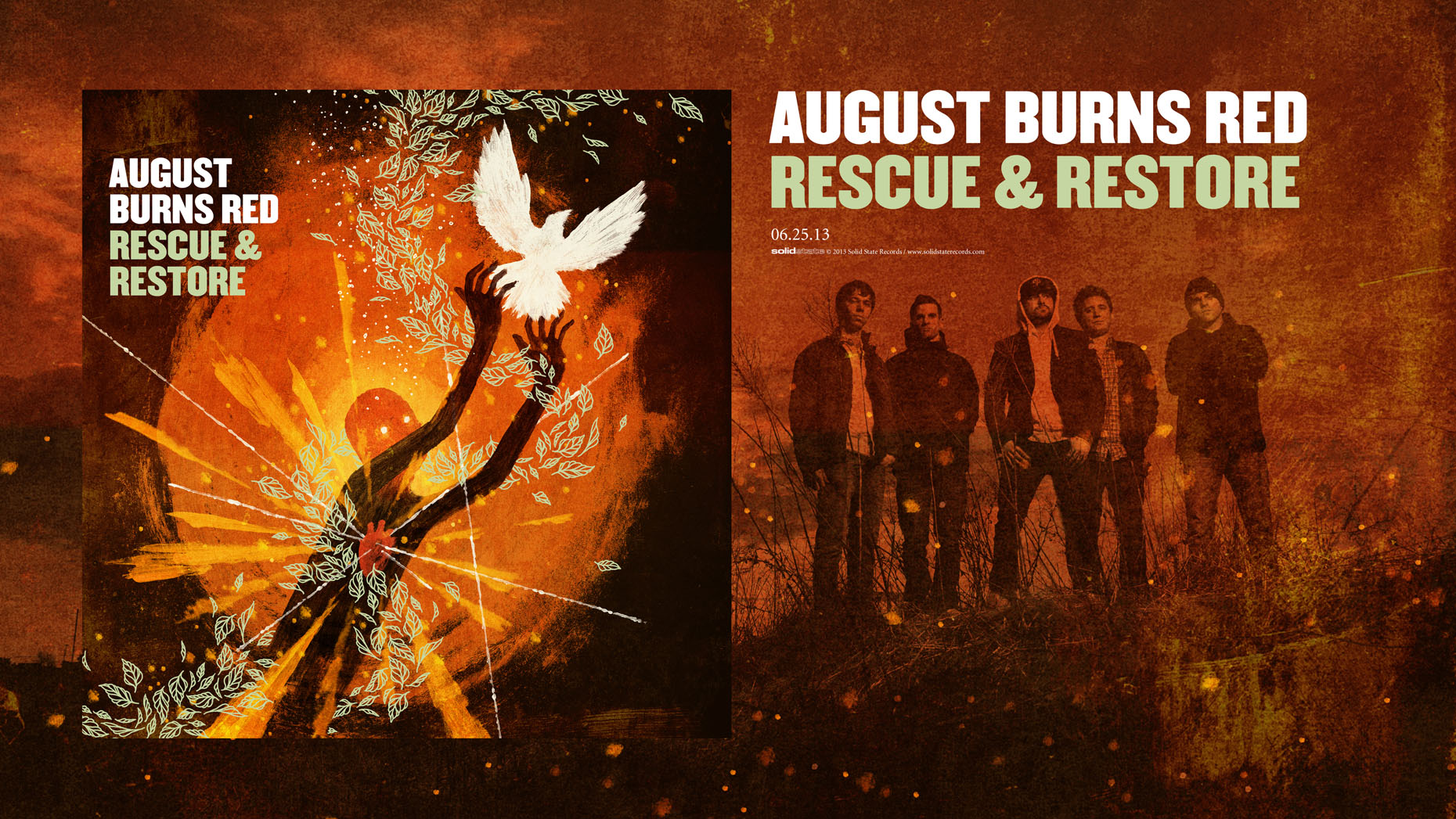 August Burns Red promotional poster