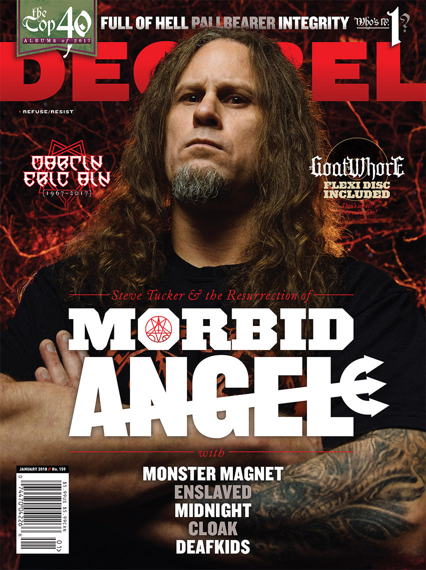 Steve Tucker of Morbid Angel for Decibel Magazine feature story