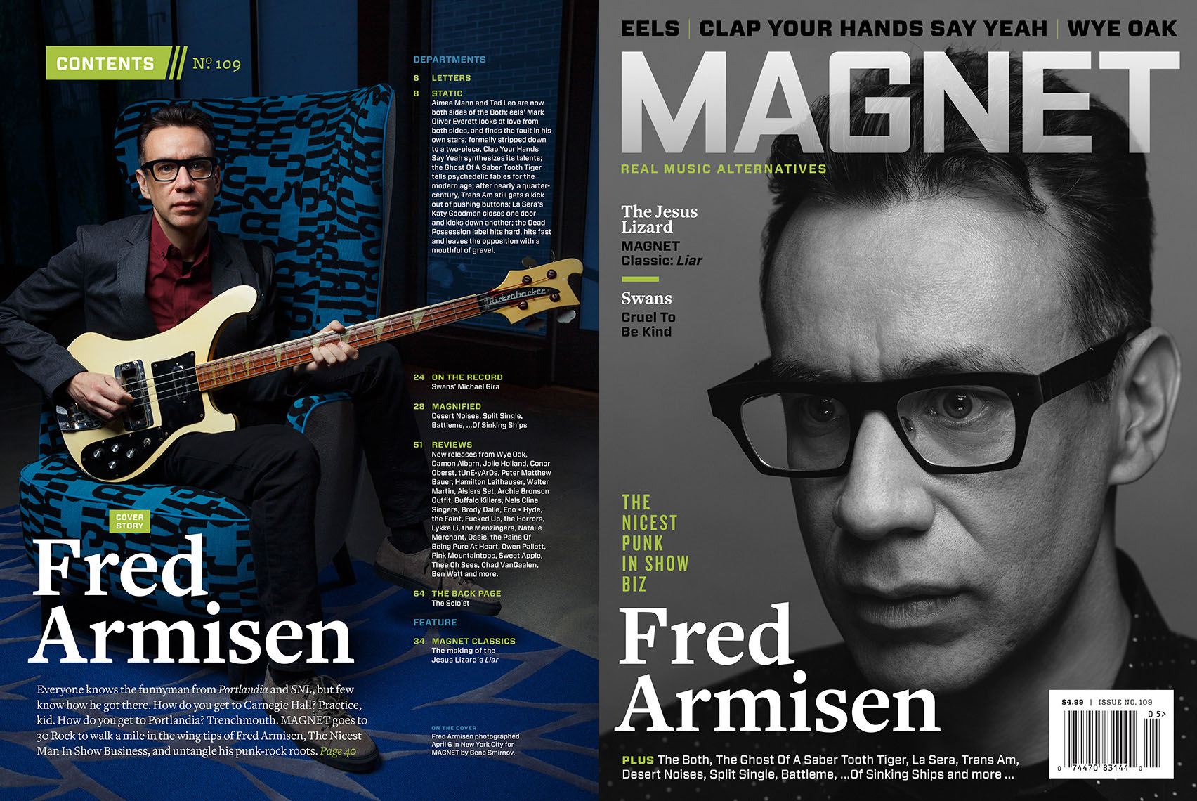 Fred Armisen for Magnet Magazine