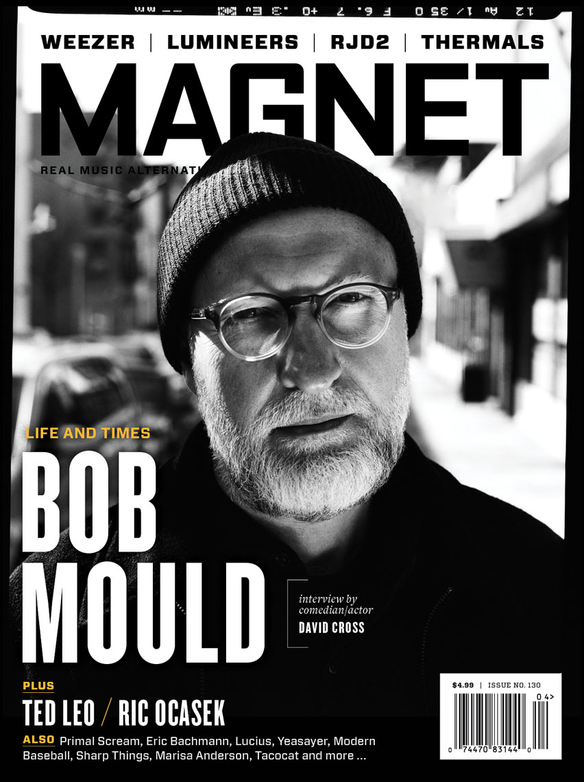 Magnet magazine cover featuring Bob Mould
