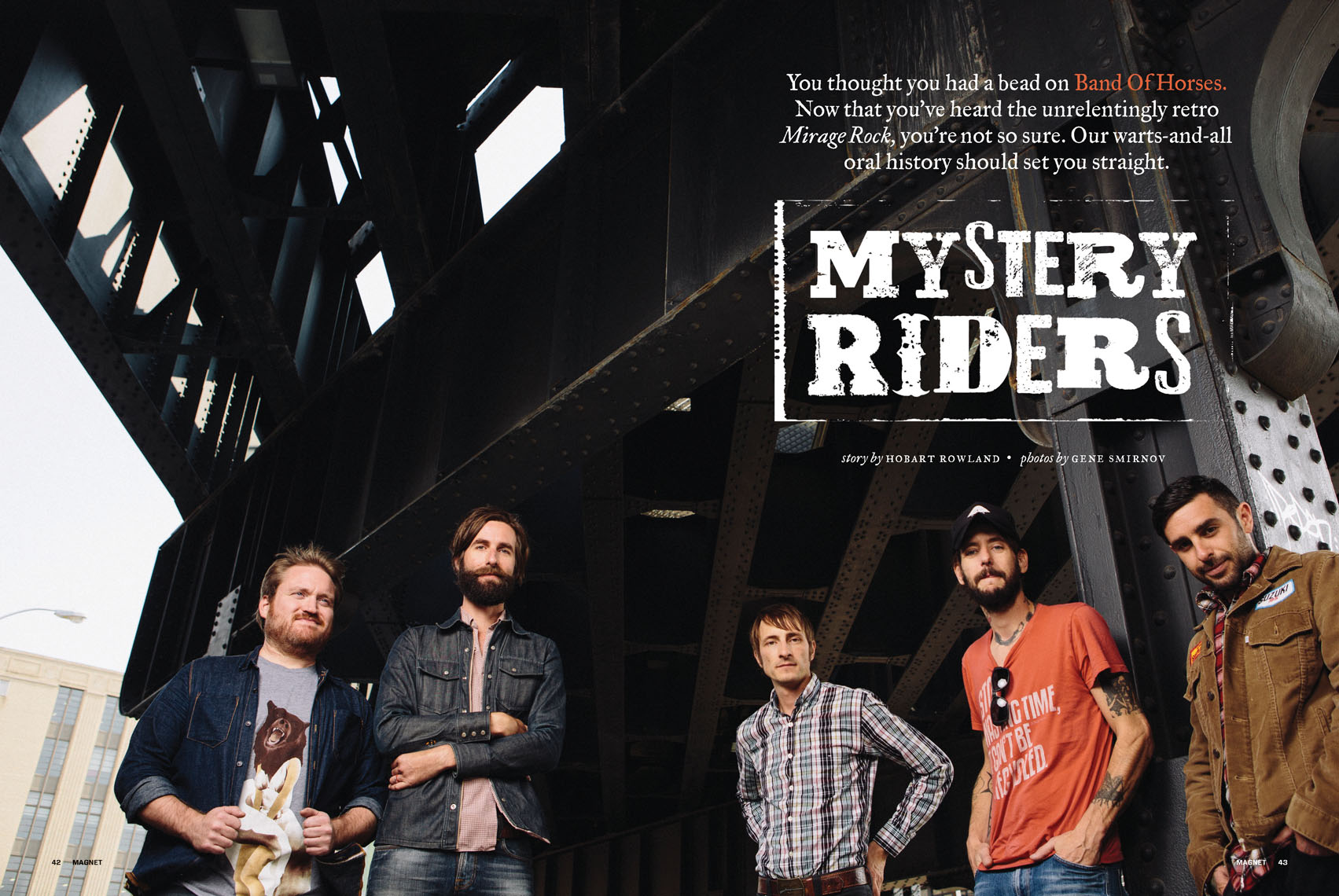 Band of Horses for Magnet Magazine