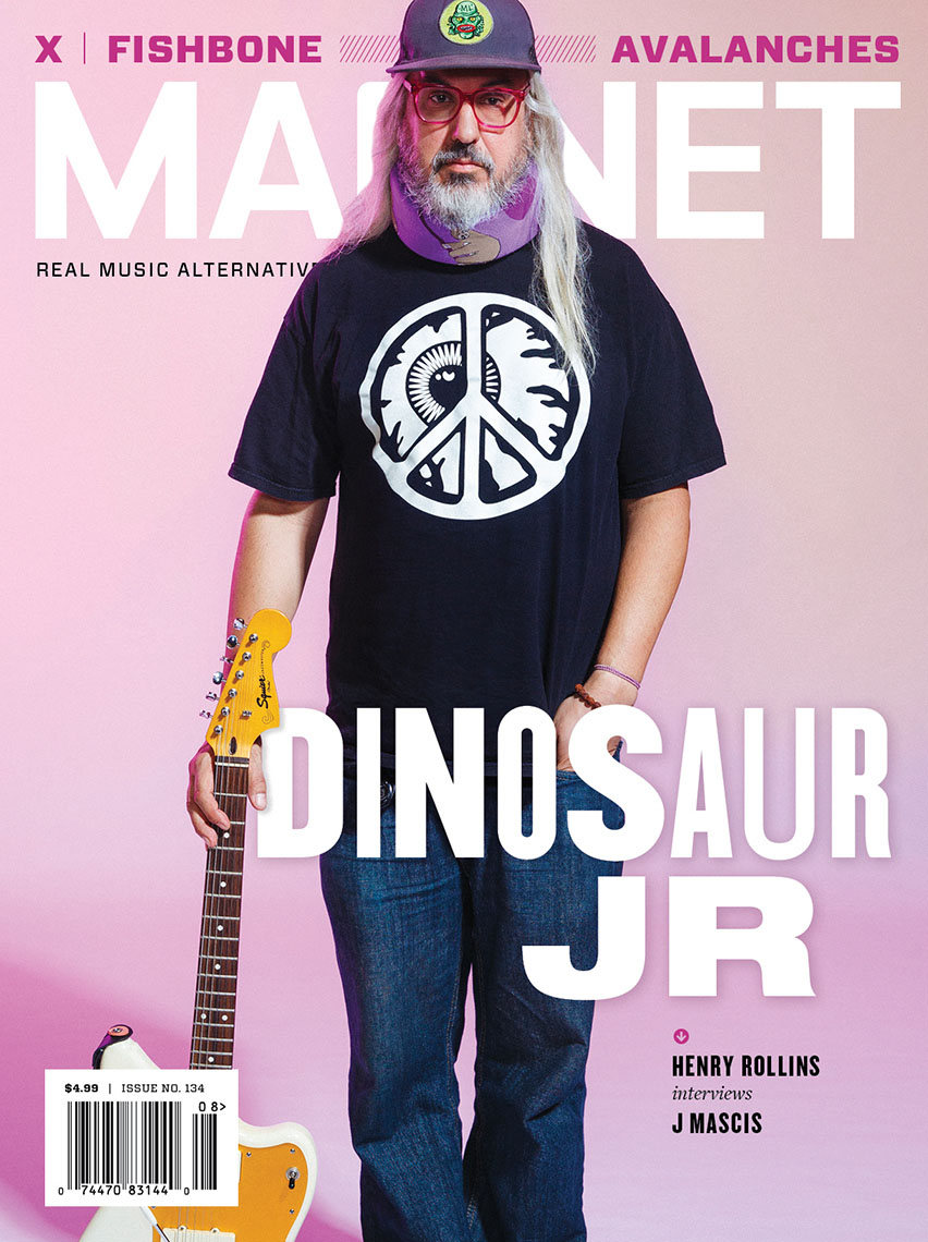 Magnet Magazine cover featuring J Mascis of Dinosaur Jr.