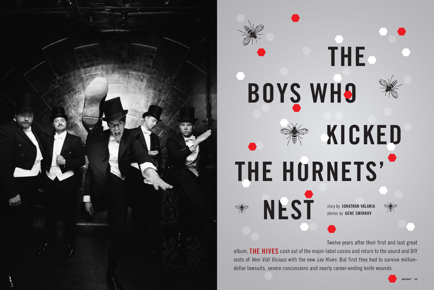 The Hives for Magnet Magazine