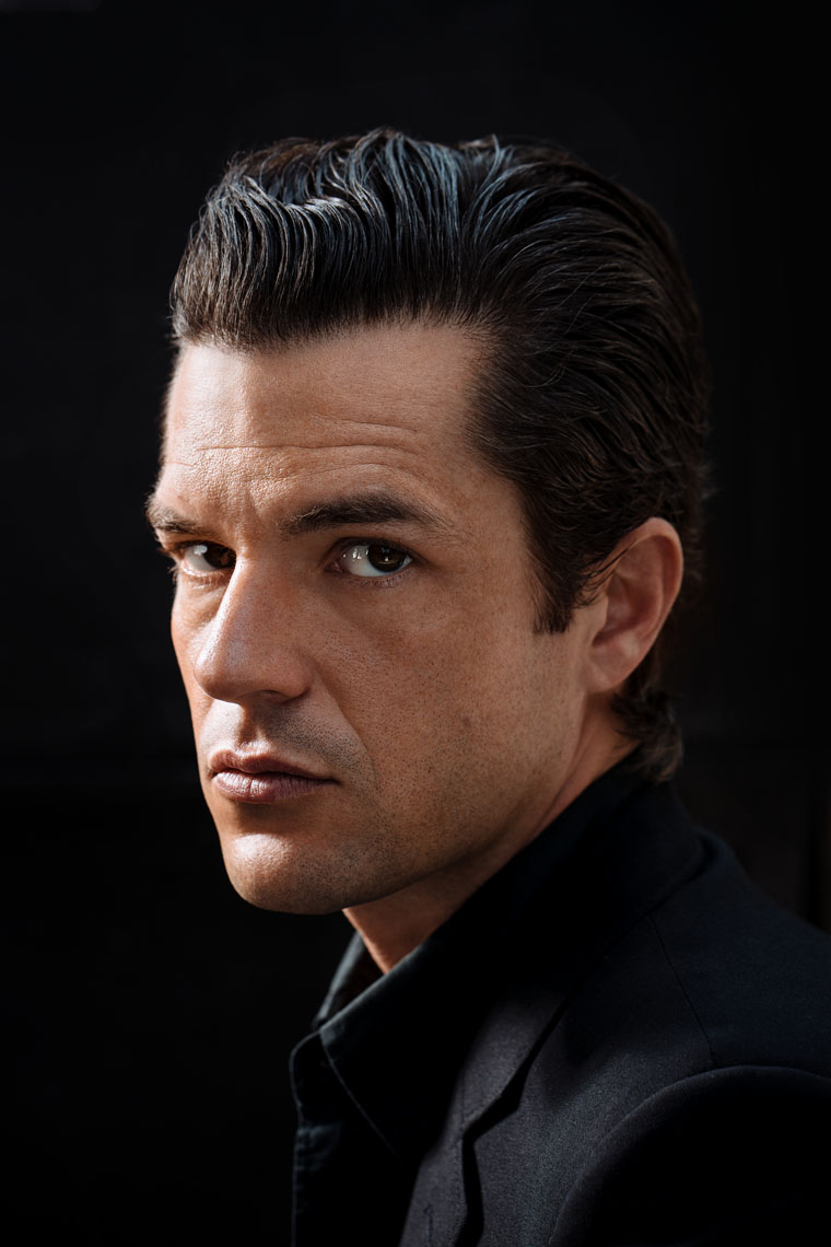 Brandon Flowers of The Killers, portrait