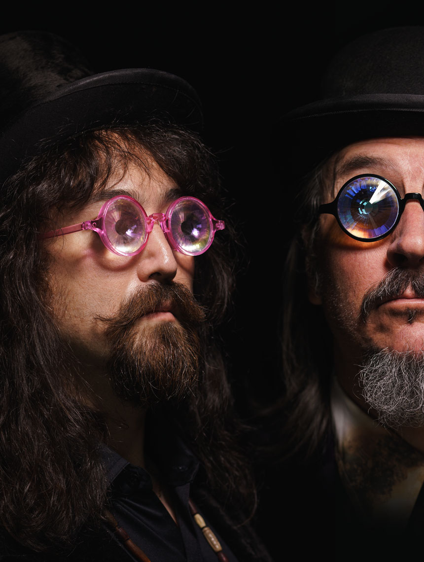 Sean Lennon & Les Claypool of Lennon Claypool Delirium