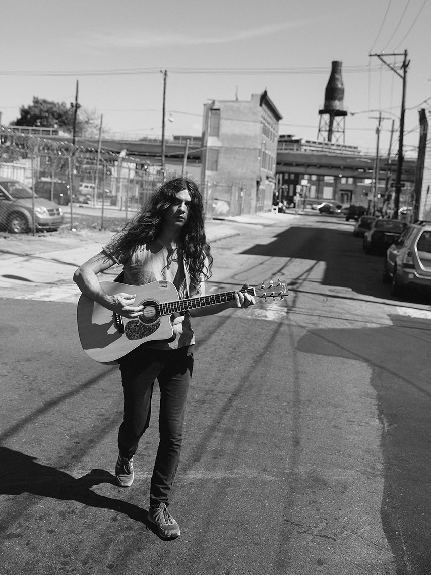 Kurt Vile in Kensington neighbourhood of Philadelphia