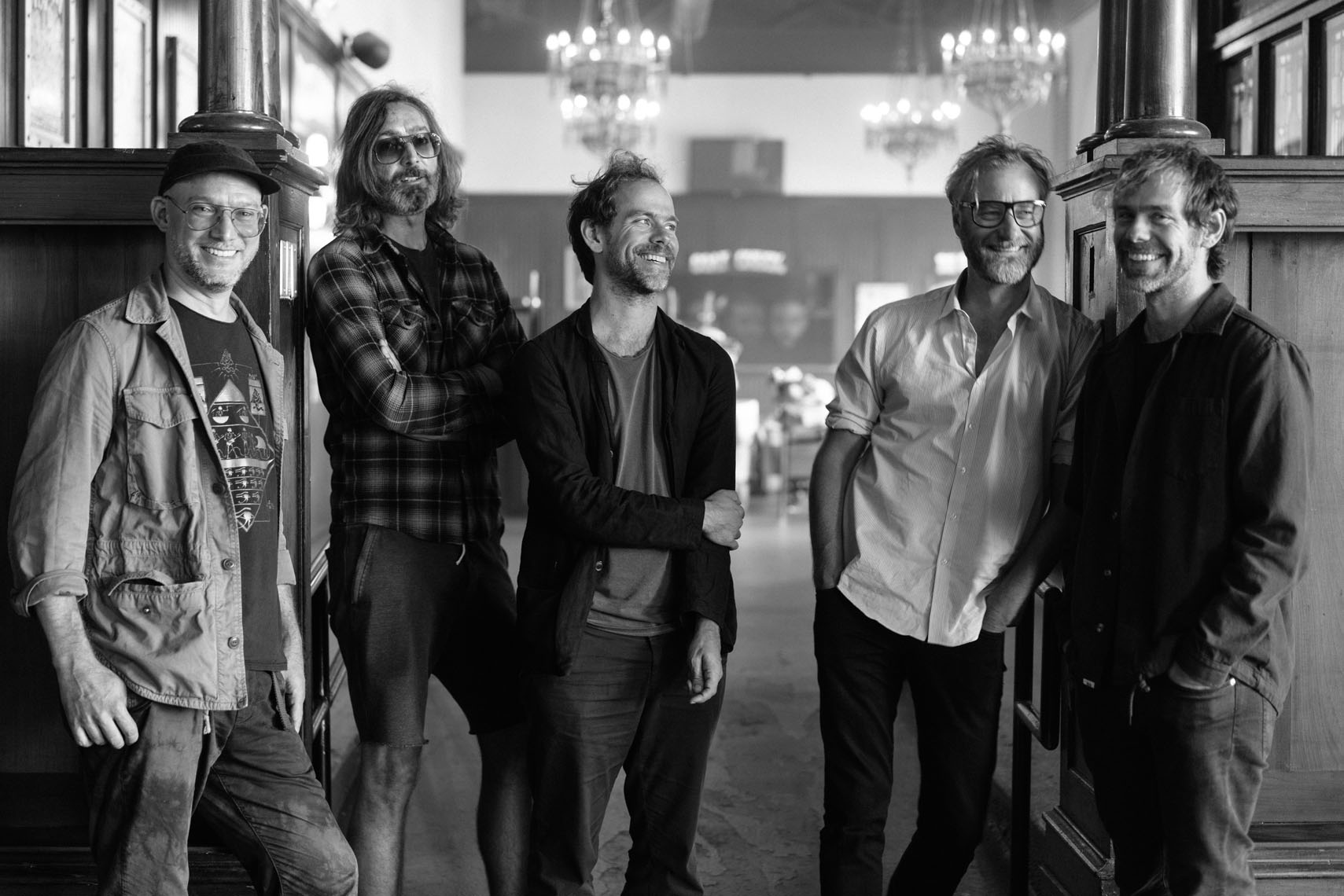 Matt Berninger, Aaron Dessner, Bryce Dessner, Scott Devendorf and Bryan Devendorf at Union Transfer